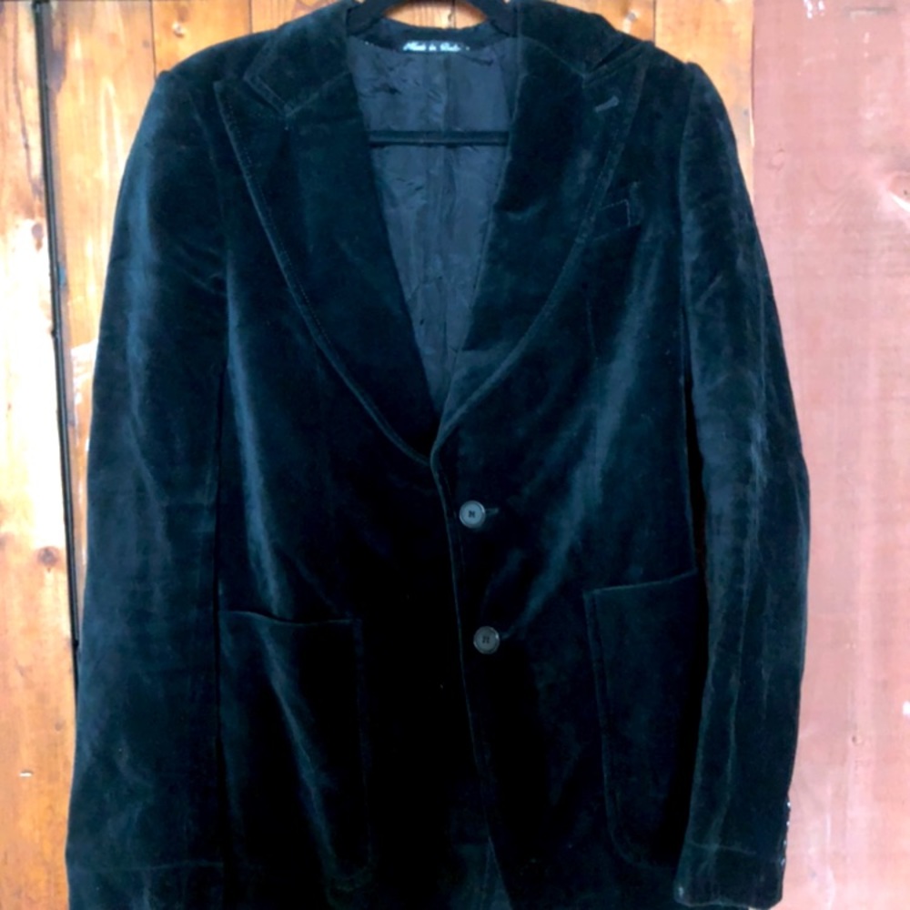 Rare VINTAGE ‘90s Van Gils velvet Blazer/Jacket